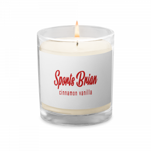 Sports Brian Cinnamon Vanilla Scented Candle